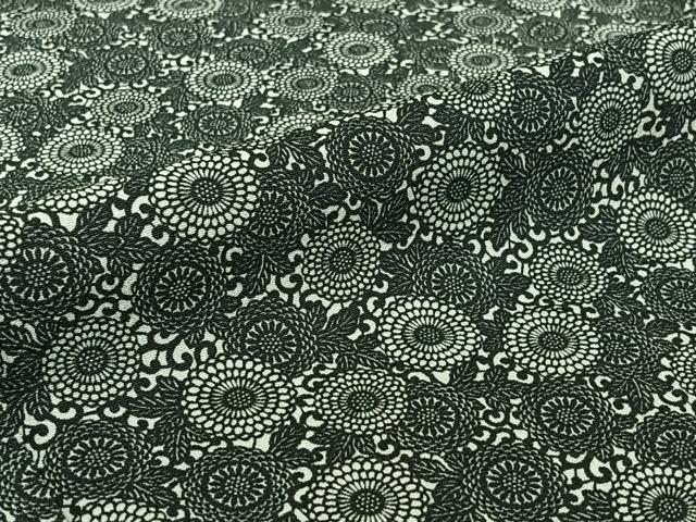 平和屋着物▽上質な小紋 単衣 花尽くし文 やまと誂製 正絹 逸品 AABH5726jh
