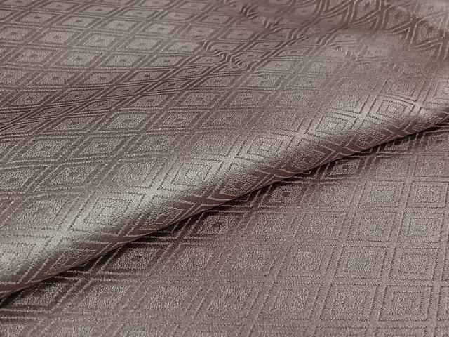 平和屋着物▽上質な小紋 単衣 霞文 暈し染め 正絹 逸品 AABH5731jh
