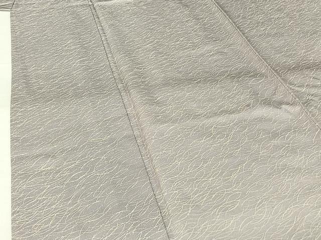 平和屋着物▽上質な小紋 単衣 芝文 正絹 逸品 AABH5752jh