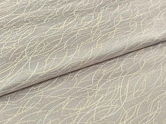 平和屋着物▽上質な小紋 単衣 芝文 正絹 逸品 AABH5752jh