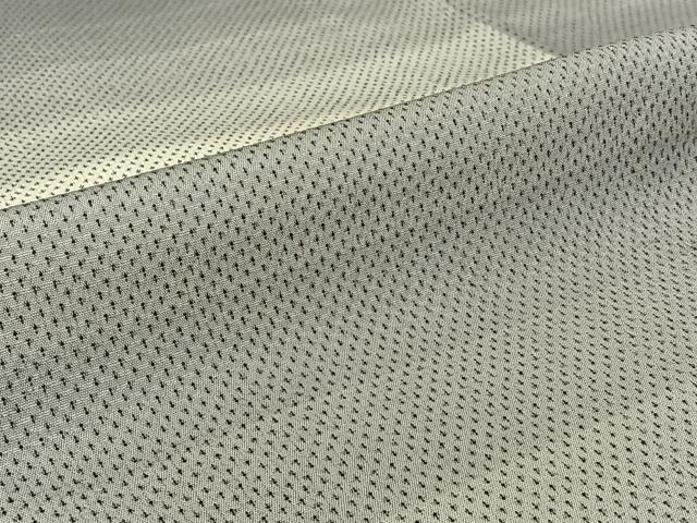 平和屋着物▽本塩沢 単衣 横段文 正絹 逸品 AABH5760jh