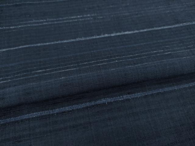 平和屋着物●極上 紬 横段文 正絹 逸品 AABH5790ck