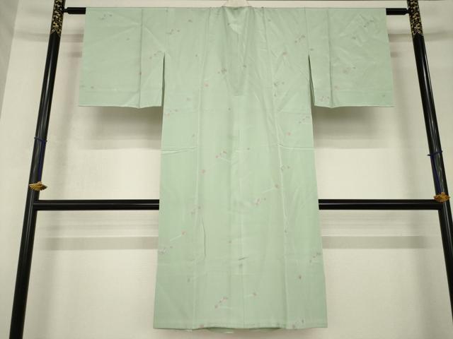 平和屋着物●長襦袢 無双仕立て 簪 櫛 金彩 正絹 逸品 AABH5846ck