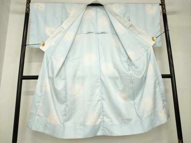 平和屋着物●長襦袢 無双仕立て 飛鶴文 ほたる暈し 洗える着物 AABH5878ck
