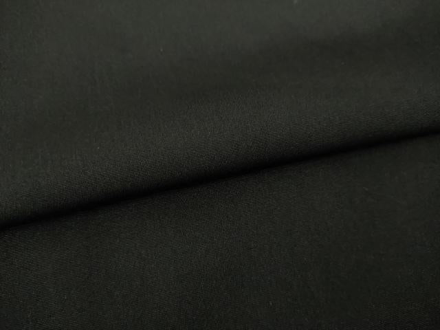 平和屋着物●男性 黒紋付 正絹 逸品 AABH5879ck