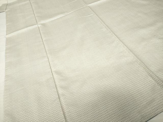 平和屋着物●本場大島紬 白大島 100亀甲 総詰め 正絹 逸品 AABH5889ck