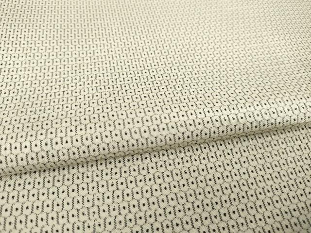平和屋着物●本場大島紬 白大島 100亀甲 総詰め 正絹 逸品 AABH5889ck