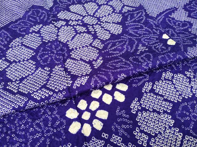 平和屋着物●豪華振袖 総絞り 吉祥花文 正絹 逸品 AABH5918ck