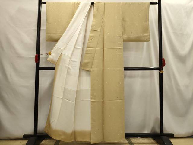 平和屋着物■上質な小紋 舞桜文 正絹 逸品 AABH5977sx