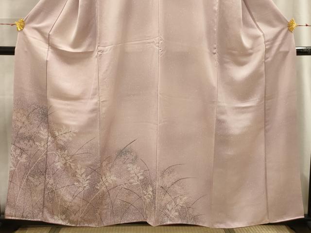 平和屋着物■訪問着 枝葉文 正絹 逸品 AABH5979sx