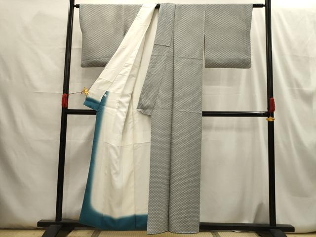 平和屋着物■上質な小紋 狢菊 正絹 逸品 AABH6044sx