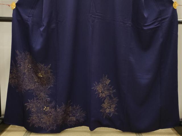 平和屋着物■訪問着 草花文 金糸 金彩 正絹 逸品 AABH6060sx