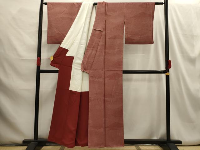 平和屋着物■江戸小紋 作家物 寄せ小紋柄 正絹 逸品 AABH6097sx