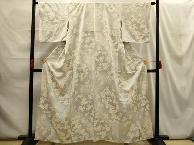 平和屋着物□上質な小紋 梅文 正絹 逸品 AABH6140sx