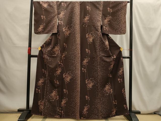 平和屋着物■小紋 乱菊 洗える着物 未使用 AABH6152sx