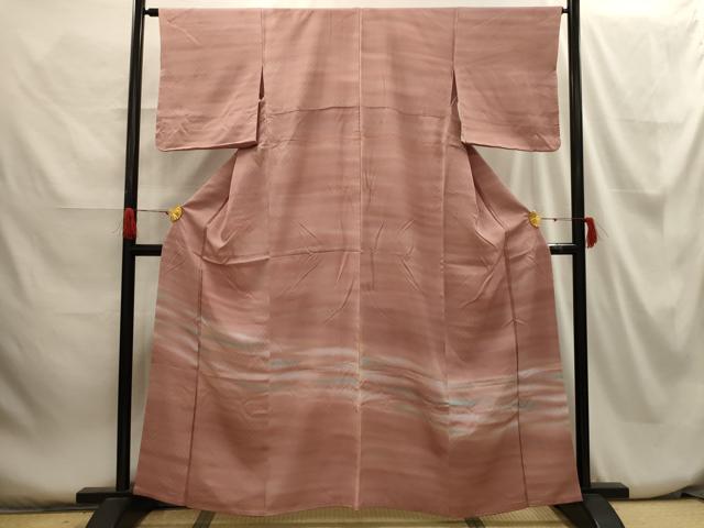 平和屋着物■色留訪問着 霞文 暈し染め 正絹 逸品 AABH6182sx