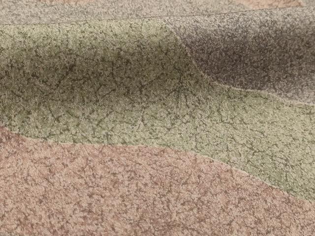 平和屋着物■上質な小紋 流水文 正絹 逸品 AABH6262sx