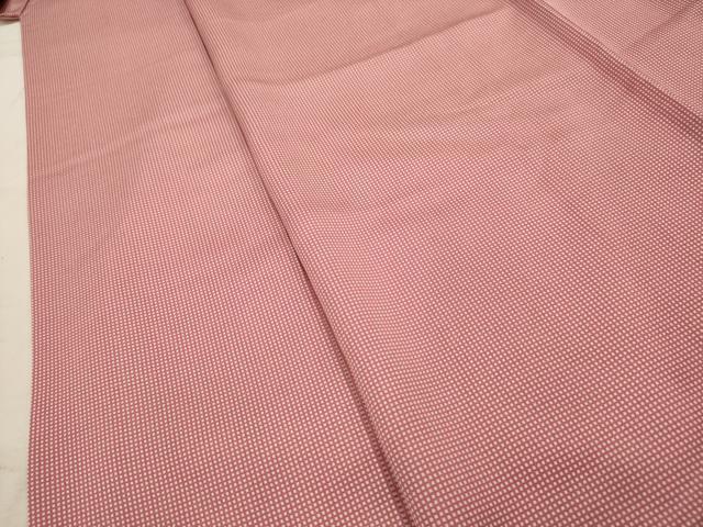 平和屋着物■上質な小紋 作家物 格子 正絹 逸品 AABH6282sx