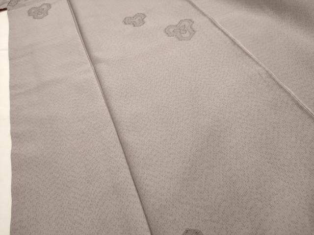 平和屋着物■上質なお召 毘沙門亀甲 正絹 逸品 AABH6291sx