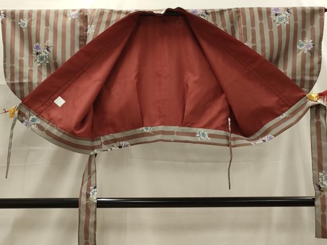 平和屋着物■小紋 花間道 二部式 洗える着物 AABH6296sx