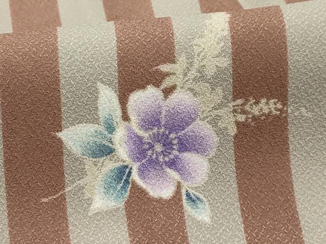 平和屋着物■小紋 花間道 二部式 洗える着物 AABH6296sx