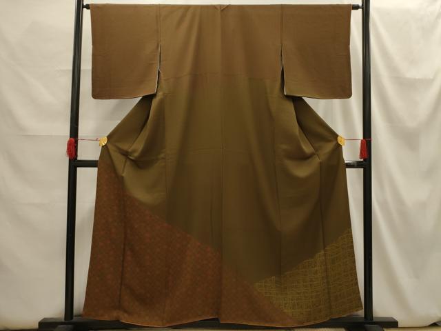 平和屋着物■訪問着 舞桜文 正絹 逸品 AABH6306sx