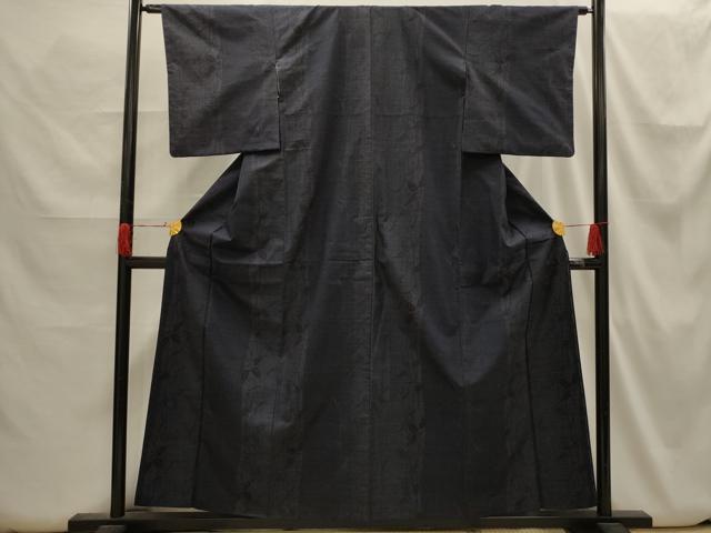 平和屋着物■上質な紬 100亀甲 花間道 正絹 逸品 AABH6311sx