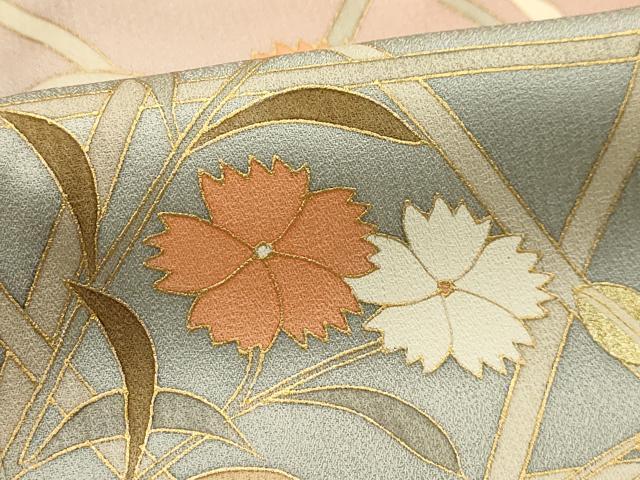 平和屋着物■訪問着 花籬文 暈し染め 金彩 正絹 逸品 AABH6318sx