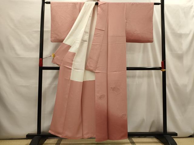平和屋着物■訪問着 中国三大刺繍 スワトウ刺繍 汕頭刺繍 地紙重ね花文 暈し染め 正絹 逸品 AABH6351sx