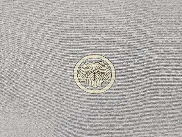 平和屋着物■上質な色無地 紋意匠 霞色 正絹 逸品 AABH6369sx