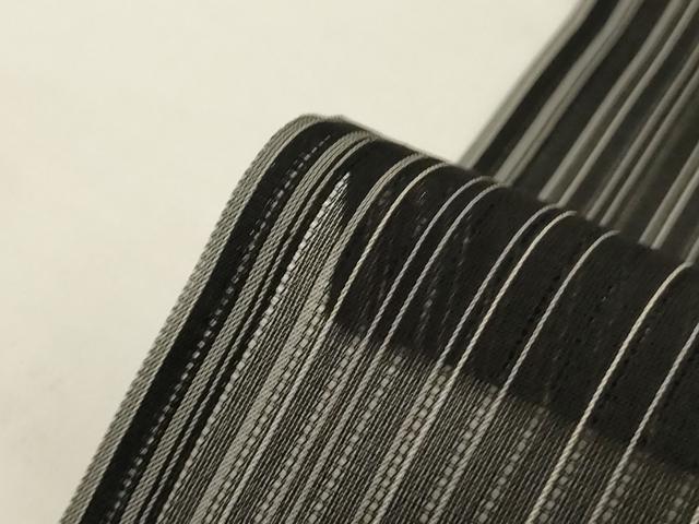 平和屋着物*夏物 小紋 縦絽 縞 暈し染め 正絹 逸品 未使用 AABH6409jd