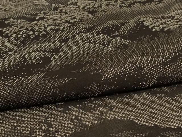 平和屋着物*夏物 本場大島紬 夏大島 風景文 正絹 逸品 AABH6425jd