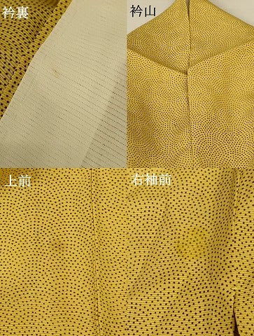 平和屋着物*夏物 小紋 絽 鮫小紋柄 正絹 逸品 AABH6430jd