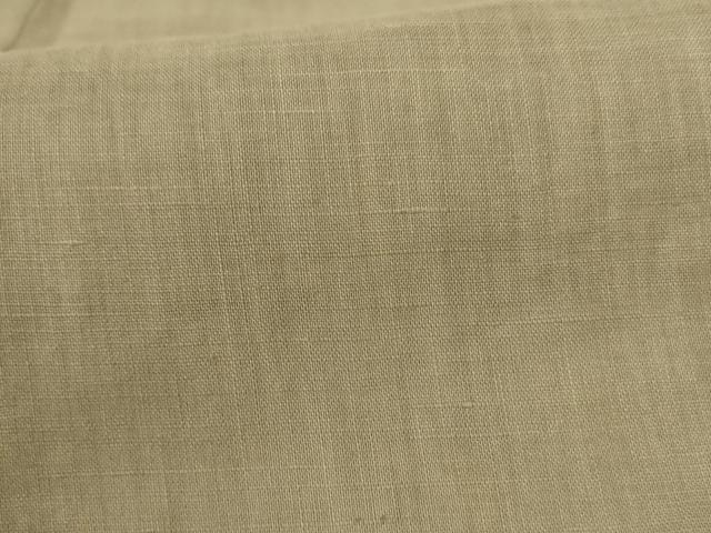 平和屋着物*夏物 男性 色紋付 紗 利休茶色 麻 AABH6475jd