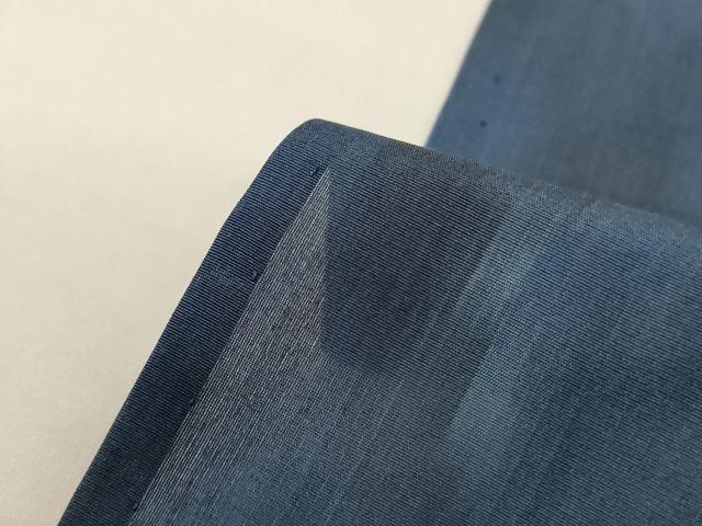 平和屋着物*夏物 小紋 紗 格子 正絹 逸品 AABH6503jd