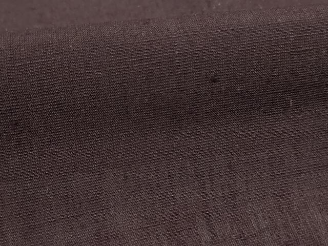 平和屋着物*夏物 色無地 紗 黒紅色 正絹 逸品 AABH6504jd