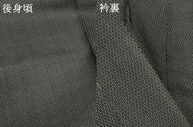 平和屋着物*夏物 男性 小紋 紗 亀甲文 AABH6506jd