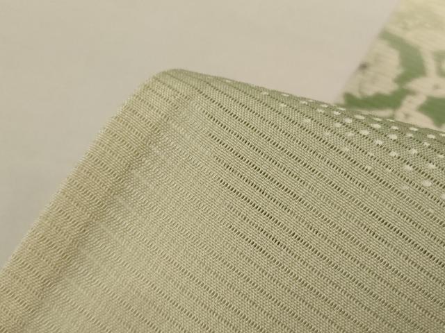平和屋着物*夏物 訪問着 絽 草花文 金彩 正絹 逸品 AABH6532jd
