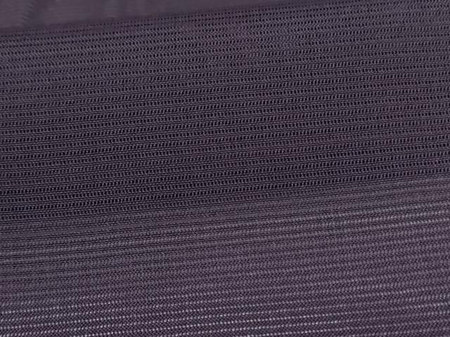 平和屋着物*夏物 色無地 絽 黒紅色 洗える着物 AABH6537jd