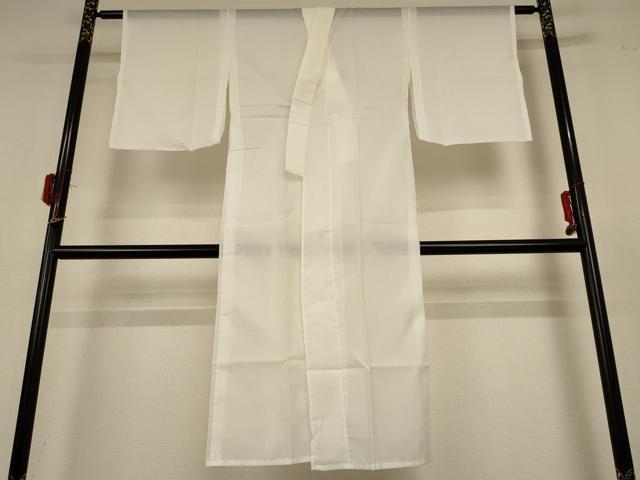 平和屋着物*夏物 長襦袢 絽 白色 洗える着物 AABH6549jd