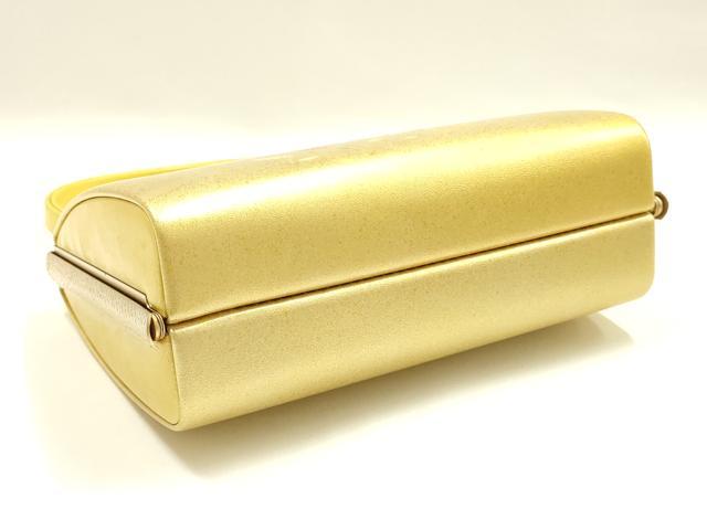 平和屋着物▼和装小物 和装バッグ ハンドバッグ 花柄 エンボス加工 逸品 AABH6588ay