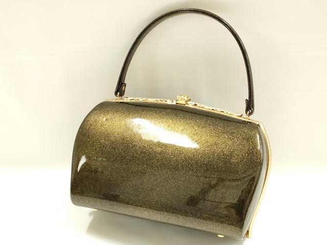 平和屋着物▼和装小物 和装バッグ ハンドバッグ 金彩 逸品 AABH6601ay