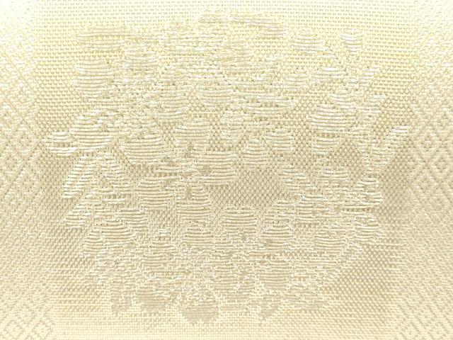 平和屋着物●和装小物 和装バッグ ハンドバッグ 市松 花丸 金銀糸 逸品 AABH6624ay