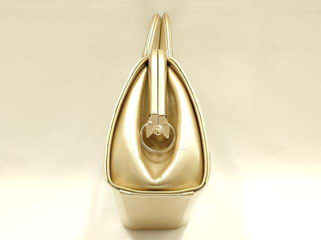 平和屋着物●和装小物 和装バッグ ハンドバッグ 花柄 更紗 金銀彩 逸品 AABH6643ay