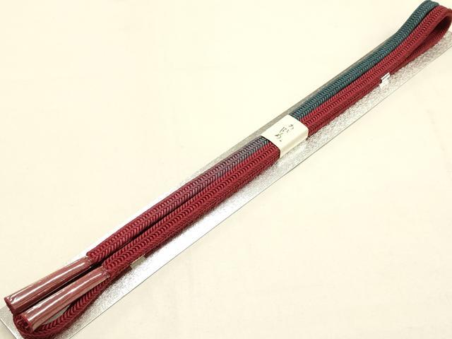 平和屋着物●和装小物 帯締め・帯揚げセット 御岳組 絞り 暈し染め 逸品 未使用 AABH6676ay