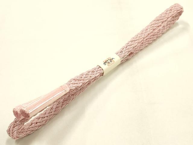 平和屋着物*夏物 和装小物 帯締め・帯揚げセット 花柄 レース組 平組 正絹 逸品 未使用 AABH6732ay