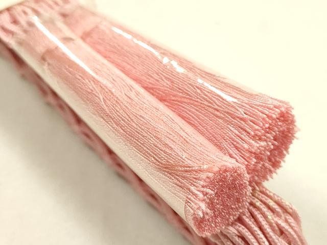 平和屋着物*夏物 和装小物 帯締め・帯揚げセット 舞葉文 レース組 正絹 逸品 未使用 AABH6734ay