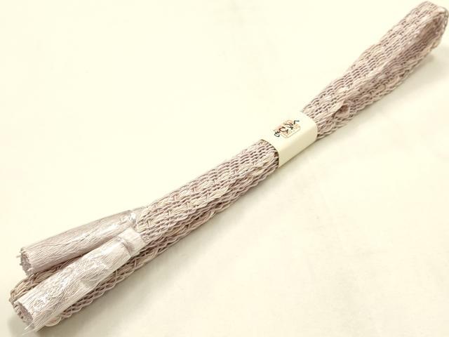 平和屋着物*夏物 和装小物 帯締め・帯揚げセット 花柄 レース組 平組 正絹 逸品 未使用 AABH6737ay