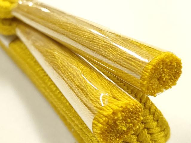 平和屋着物●和装小物 帯締め・帯揚げセット 平組 柄絞り 花亀甲繋ぎ 逸品 未使用 AABH6787ay