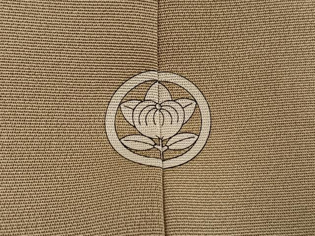 平和屋着物●訪問着 手描き 草花文 金彩 正絹 逸品 AABH6801ph